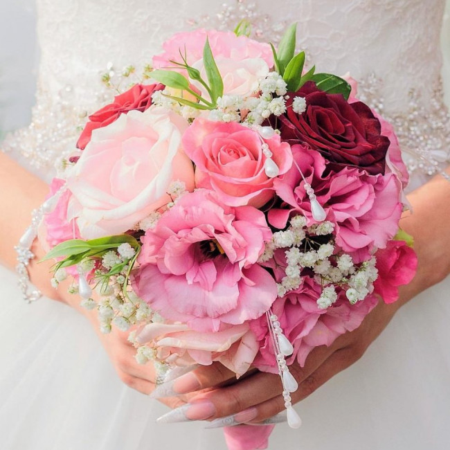 Букет цветов "Букет невесты №6" Букет цветов "Букет невесты №6"